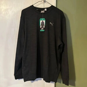 Puma men’s crewneck sweatshirt, black size X-large NWT